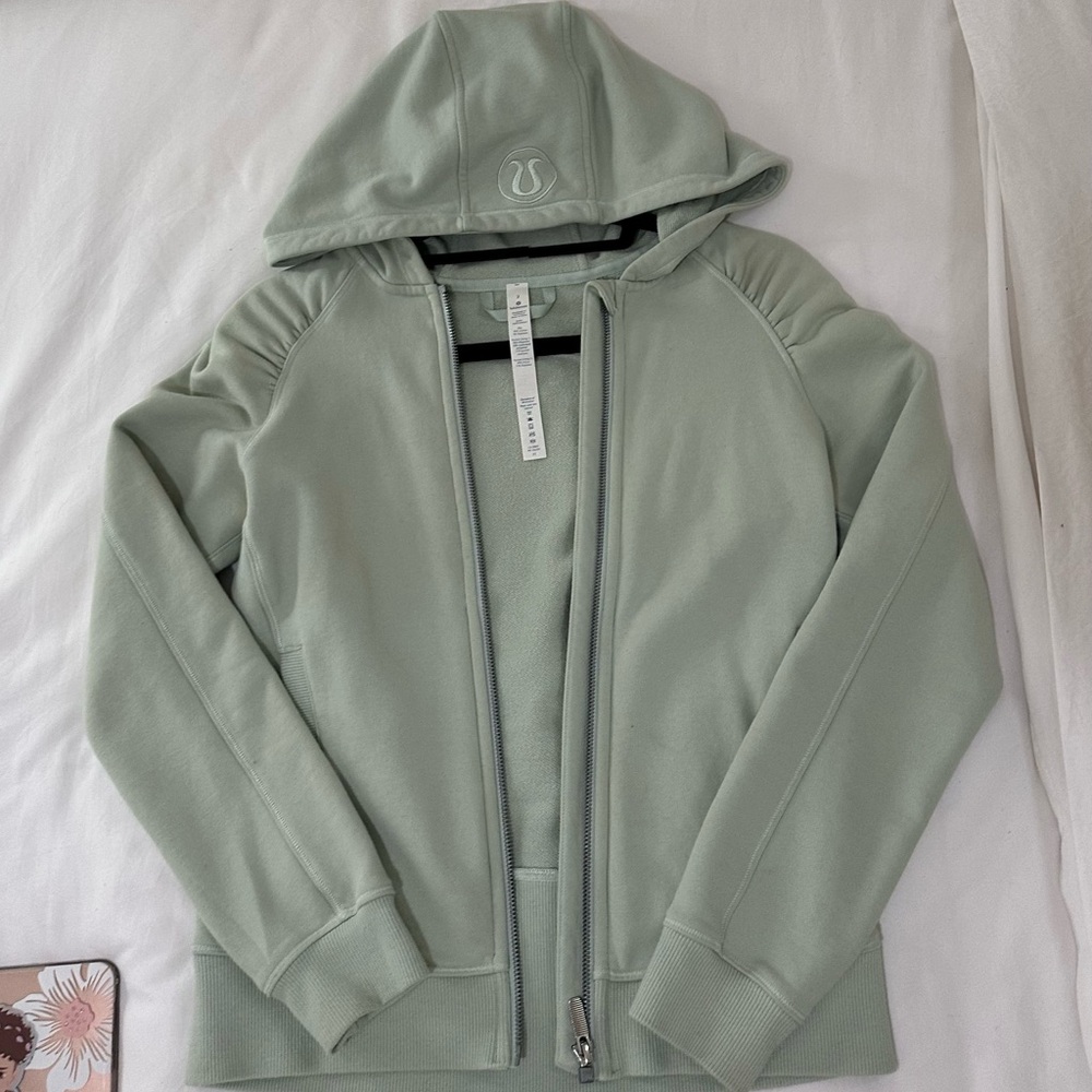 Lululemon Zip-Up Hoodie Mint Green
